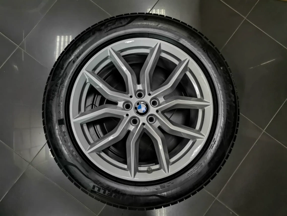 19" Summer Kit BMW Wheels Style 734 Tires Pirelli Sensors BMW X5 G05 X6 G06