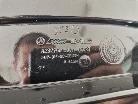 Nowa klapa bagażnika Mercedes SL 63 AMG R232 W232