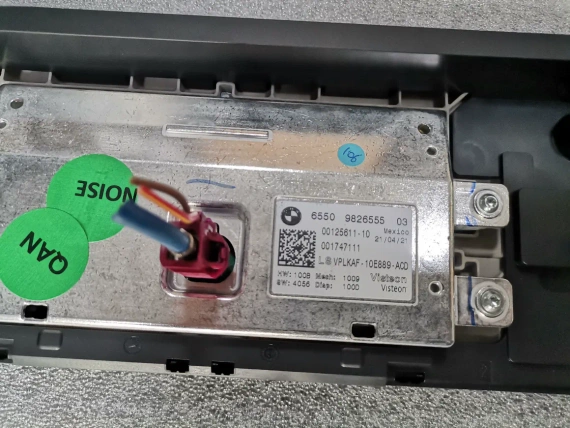 9826393 10.25" MGU Central Display LHD BMW G11 G12