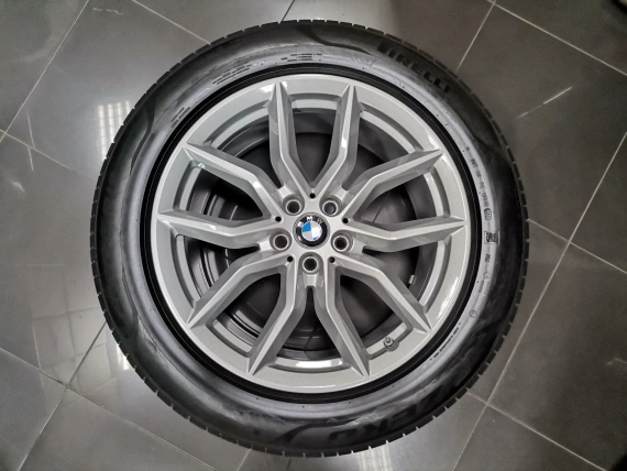 19" Summer Kit BMW Wheels Style 734 Tires Pirelli Sensors BMW X5 G05 X6 G06