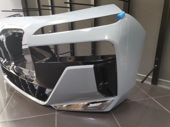 Front Bumper BMW 7 i7 G70 M Package Sport Chrome Set - A43