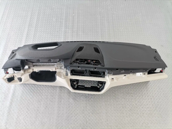 Neu Armaturenbrett BMW 5 G30 G31 Lci HUD Elfenbein