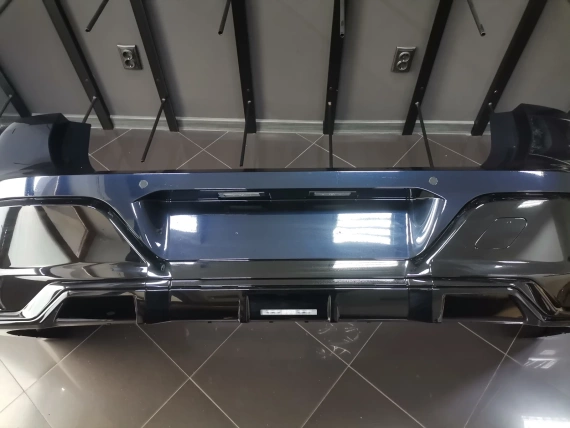 Rear Bumper BMW 7 i7 G70 M Package Set Shadow Version - A28