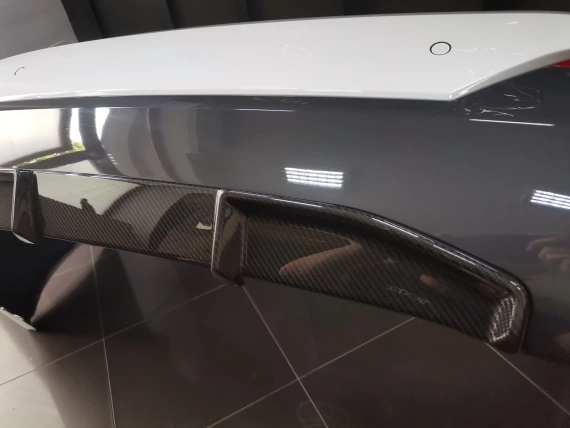 Carbon Задна Броня BMW 4 G22 G23 M пакет Спорт Карбон - А32