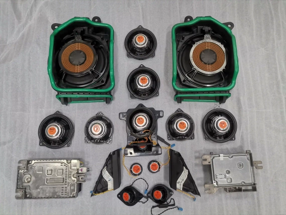 Neues Kit Harman Kardon HK Lautsprecher Satz Amp RAM BMW 7 G11 G12 Original