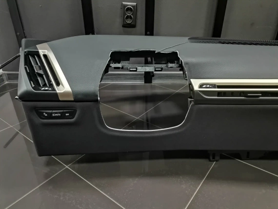 NEUES Armaturenbrett BMW IX I20 Schwarzes Leder BMW IX I20