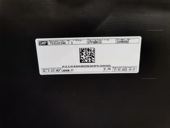 Задна Броня BMW 7 i7 G70 M Пакет Комплект Shadow Версия - А28