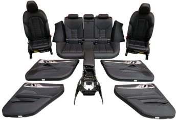 NEW BMW i4 G26 M50 Black Leather Sport Seats