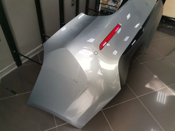 Rear Bumper BMW 5 G30 LCI Basis Sedan Facelift Kit - A38