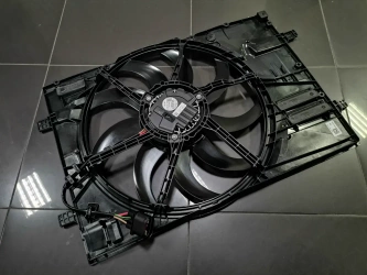 Neu 5WA121203B 5WA959455B OE VW Audi Kühlerlüfter