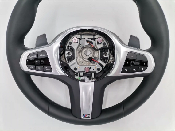 New M Sport Black Leather Steering Wheel BMW X5 G05 X6 G06 X7 G07 Facelift