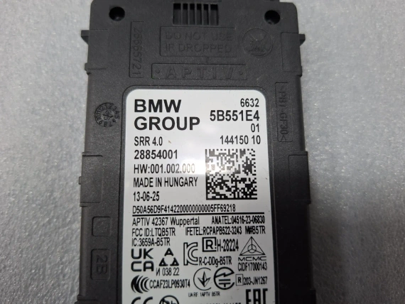 5B551E4 Nowy radar BMW G87 U06 G05 G06 G45 G60 G70