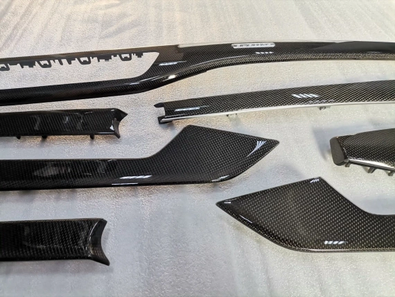 New OE Trim Set Carbon Gloss Audi RS4 RS5