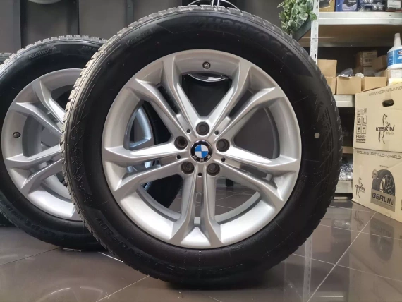 Zestaw Zimowy 18" Koła BMW 688 + Opony Hankook Czujniki BMW X3 G01 X4 G02