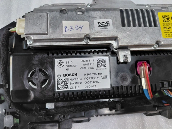 9438334 Километраж BMW G05 G06 G07 G14 G15 HUD