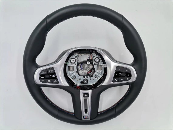 M Sport czarna sportowa kierownica G20 G21 G22 G26 i4 G30 G31 G14 G15 G16 G01 G11 G05 G06 G07
