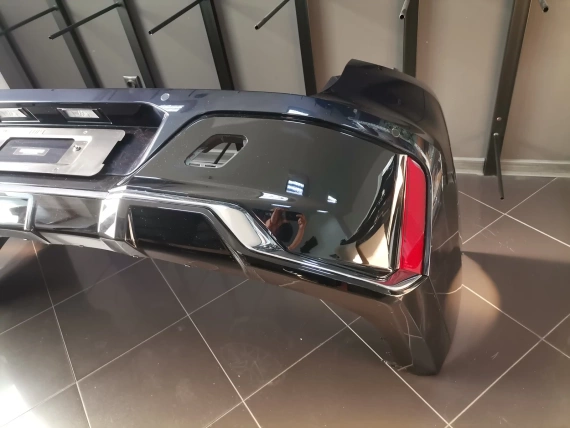 Rear Bumper BMW 7 i7 G70 M Package Set Chrome Version - A26