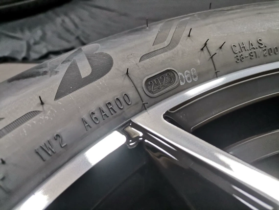 New Kit 19" Original Wheels BMW Style 887 M with Bridgestone Summer Tires X3 X4 G01 G02 7916263