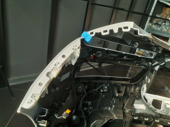 Предна Броня BMW 7 i7 G70 Basis Базов Хром Пакет Комплект - А45