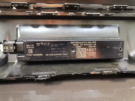 Zderzak Tylny BMW 7 i7 G70 M Pakiet Komplet Wersja Chrom - A25