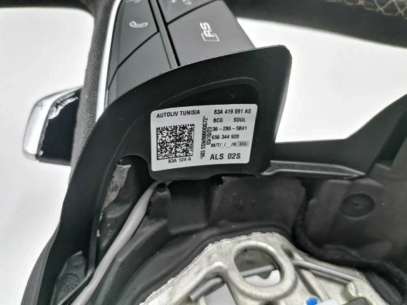 Nowość Kierownica wielofunkcyjna 83A419091AS BCG Audi RSQ3 S3 A3 Alcantara