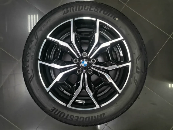 Нов К-т 19” Оригинал Джанти BMW Style 887 M с Летни Гуми Bridgestone X3 X4 G01 G02 7916263