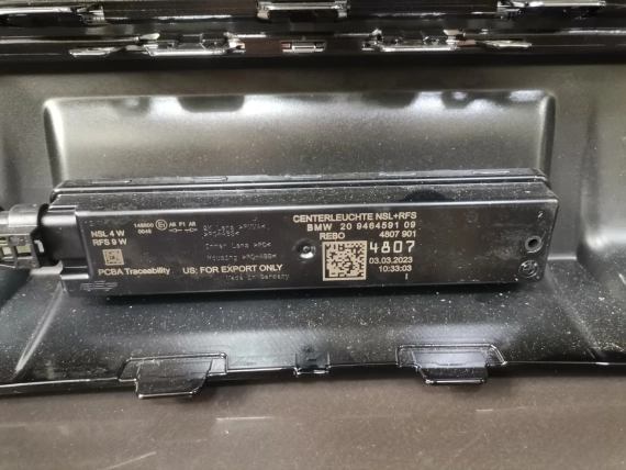 Rear Bumper BMW 7 i7 G70 M Package Set Chrome Version - A27