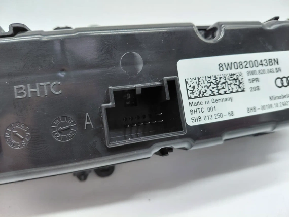 8W0820043BN New AC Control Panel Audi A4 RS4 A5 RS