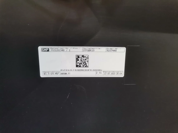 Zderzak Tylny BMW 7 i7 G70 M Pakiet Komplet Wersja Chrom - A27