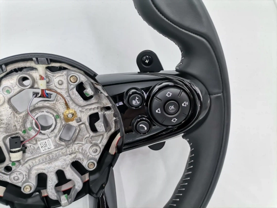 Черен Кожен Спортен Волан Mini F60 Countryman JSW COOPER S