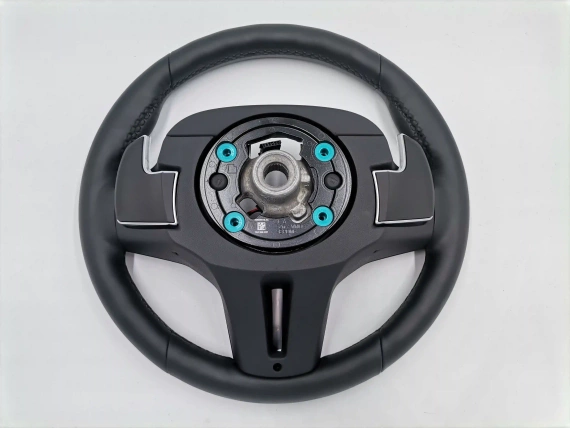 New M Sport Black Leather Steering Wheel BMW X5 G05 X6 G06 X7 G07 Facelift