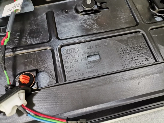 Нов 81A827933C Audi Q2 S Line спойлер на капака