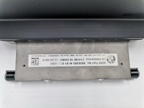 BMW 7 G11 G12 Lci MGU Ekran dotykowy Monitor pokładowy Centralny wyświetlacz 9826393