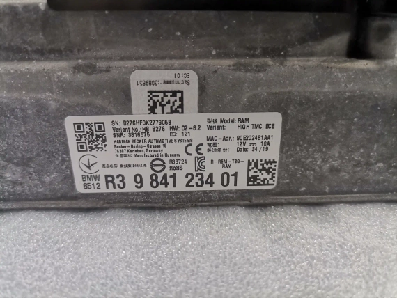 Neues Kit Harman Kardon HK Lautsprecher Satz Amp RAM BMW 7 G11 G12 Original