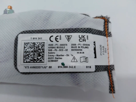 9Y4880241E Airbag links für Porsche Cayenne