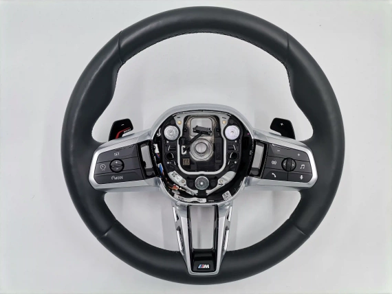 M Sport Черен Спортен Волан BMW 2 U06 X1 U11 - Отличен