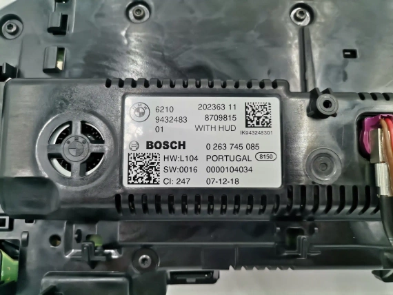 Nowe BMW Przebieg Wirtualny kokpit wysoki G20 G21 G30 G31 G32 G11 G12 G05 G06 G07 9432483