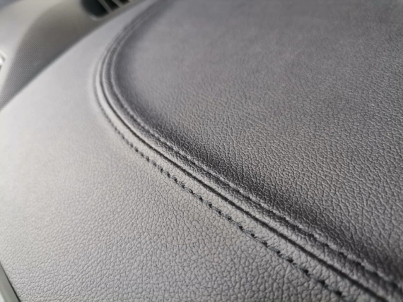 Deska rozdzielcza BMW 6 GT G32 Lci Czarna Skóra Czarny Ścieg - A53