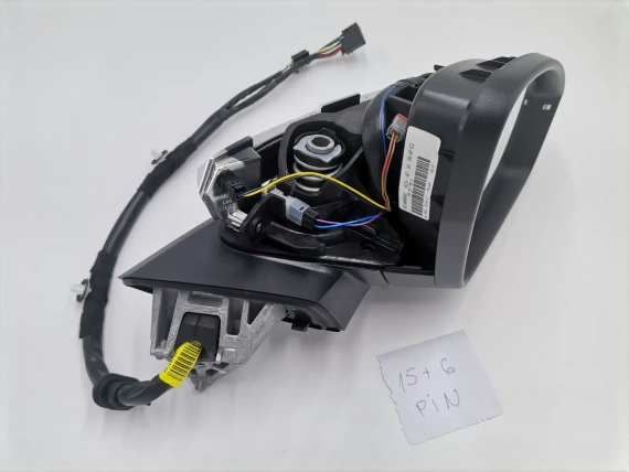 New 89B857502Q OE Audi Q4 Outside Mirrors 15+6 pin