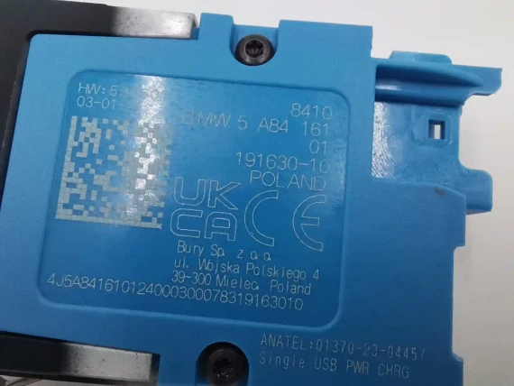 BMW G20 G22 G26 G80 G82 USB Buchse 5A84161