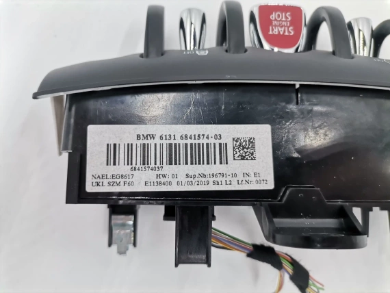 MINI F60 switches console START STOP 6841574