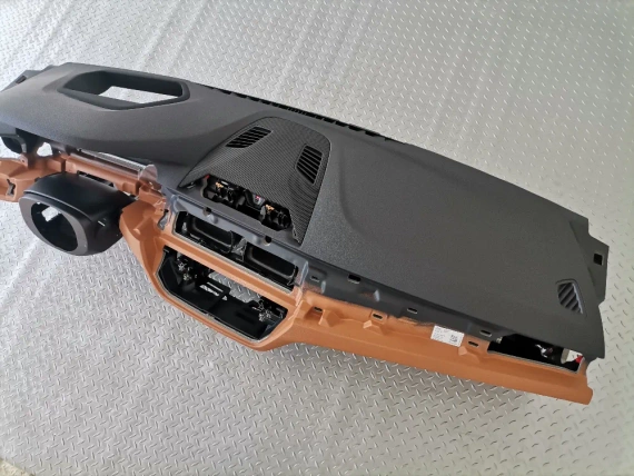Neu Armaturenbrett BMW 5 G30 G31 Lci HUD Cognac