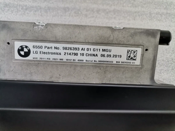 9826393 Bildschirm Monitor 10.25" MGU BMW G11 G12