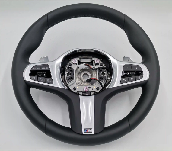 New M Sport Black Leather Steering Wheel BMW X5 G05 X6 G06 X7 G07 Facelift