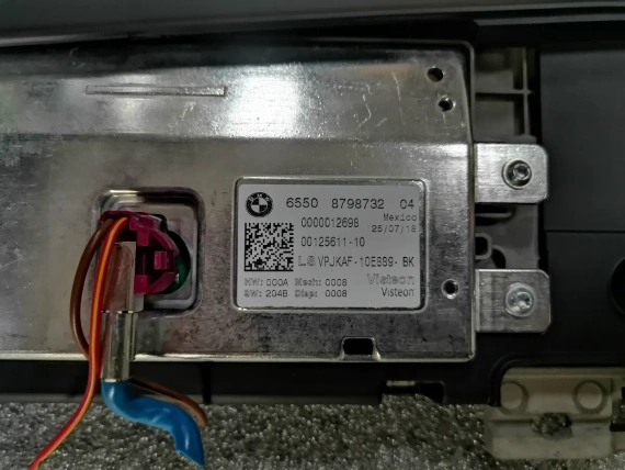 9441871 12.3" MGU Display LHD BMW G05 G06 G07 F95