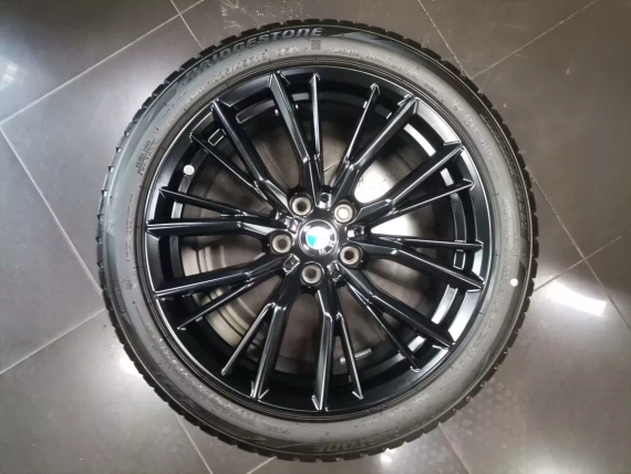 18” Зимен К-т БМВ Джанти style M796 + Гуми Bridgestone + Датчици BMW 3 G20 G21 4 G22 G23