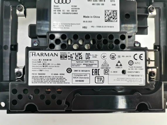 Neu 4N1035189B Audi A8 S8 4N Bedieneinheit Mittelk