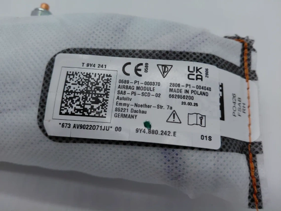 9Y4880241E Airbag links für Porsche Cayenne