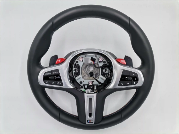 M Sport Black Sports Steering Wheel BMW X5M X6M M5 F90 M8 F91 F92 F93 F95 F96