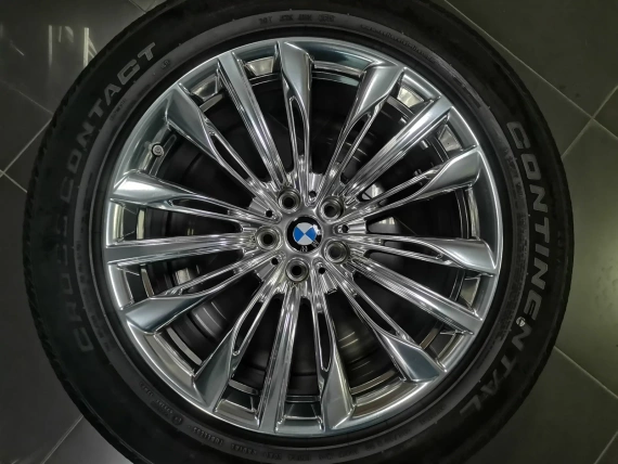 20” Оригинални Ковани BMW Джанти Style 646 + Датчици BMW IX G11 G12 G32 G30 G31 Като Нови